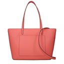 Pink Leather Shoulder Bag