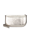 Gold Leather Crossbody Bag