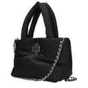 Black Fabric Handbag