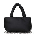 Black Fabric Handbag
