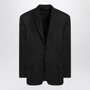 Balenciaga Single-breasted jacket black in wool