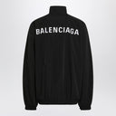 Balenciaga Back zip sweatshirt black