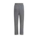 Gray Cotton Casual Pants