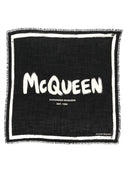 Alexander McQueen Scarfs Black Alexander Mcqueen
