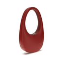 Red Calf Leather Bos Taurus Shoulder Bag