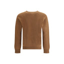 Brown Fleece Wool Sweatshirt