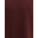 Bordeaux Fleece Wool Sweatshirt