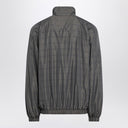 Balenciaga Grey/blue nylon zip-up jacket