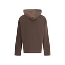Brown Cotton Sweatshirt