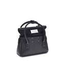 Black Calf Leather Bos Taurus Handbag