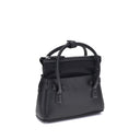 Black Calf Leather Bos Taurus Handbag