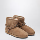Balenciaga Alaska Soft camel ankle boots