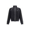 Black Polyester Sweatshirt