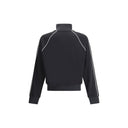 Black Polyester Sweatshirt
