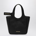 Bolso de cuero Balenciaga Black Laundrette