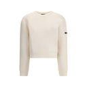 White Wool Sweatshirt