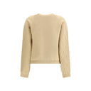Beige Wool Sweatshirt