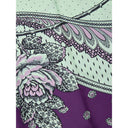 Pantalón de seda verde