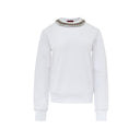 White Cotton Sweatshirt