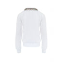 White Cotton Sweatshirt