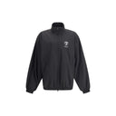 Black Polyester Shell Jacket