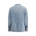 Light Blue Cotton Denim Jacket