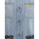 Light Blue Cotton Denim Jacket