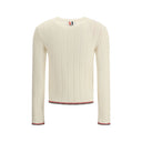 Cream Fleece Wool Sweatshirt