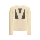 Beige Cotton Sweatshirt