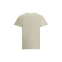 Cream Cotton T-Shirt