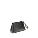 Black Calf Leather Bos Taurus Clutch Bag