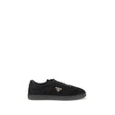 Black Calf Leather Bos Taurus Low Top Sneakers