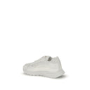 White Rubber Athletic Sneakers