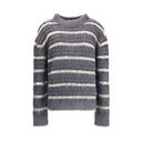 Gray Mohair Sweatshirt