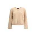 Beige Cashmere Cashmere Sweater