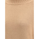 Beige Fleece Wool Sweatshirt