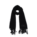 Black Leather Scarf