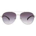 Gray Metal Sunglasses