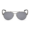 Gray Metal Sunglasses