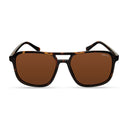 Brown Injected Sunglasses