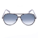 Gray Metal Sunglasses