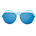 Blue Metal Sunglasses