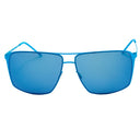 Blue Metal Sunglasses