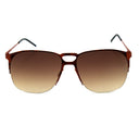 Brown Metal Sunglasses