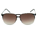 Brown Metal Sunglasses