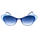 Blue Metal Sunglasses