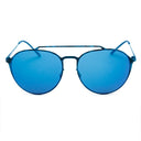 Blue Metal Sunglasses