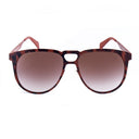 Brown Metal Sunglasses