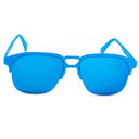 Blue Metal Sunglasses