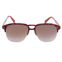 Brown Metal Sunglasses